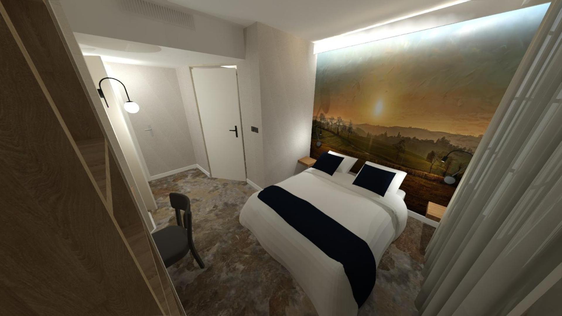 Hotel Restaurant Le Relays Du Chasteau - Logis Hotel Brousse-le-Chateau المظهر الخارجي الصورة